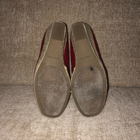 Faded Glory Red Wedge - Size 7 - Picture 3 of 6